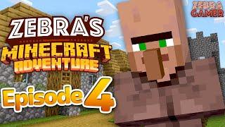 Zebra's Minecraft Adventure Part 4 - Visiting the Village!