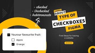 Checkbox: Indeterminate | Learn Figma for Beginners