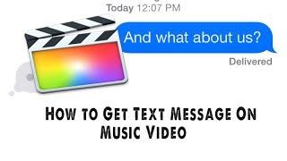 How To Make An iPhone Text Message Effect