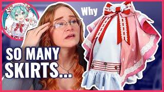 How I made my Miku X Strawberry Cosplay | The Skirts