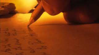 Candle Lit Writing - Stock Footage Free Download