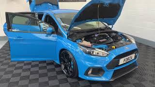 2017 (67) FORD FOCUS RS MK3 MOUNTUNE MP375 *HIGH SPEC* SYNC 3, SHELL SEATS, DOOR PROTECTORS FORZA