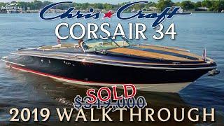 2019 Chris-Craft Corsair 34 - Walkthrough - Jacksonville Marine