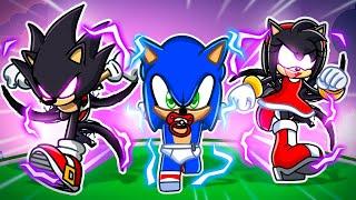 Adopted by a DARK SONIC FAMILY in Roblox!