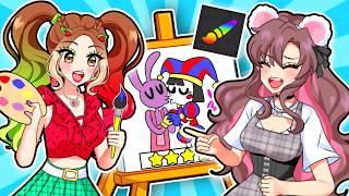 TRYHARD ARTISTS vs POPULAR Roblox ART GAMES..