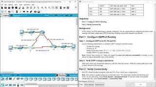 8 3 3 5 Packet Tracer   Configuring Basic OSPFv3 in a Single Area