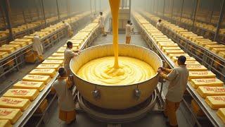 How Tons Of Butter Are Made In Factory | Butter Factory Process