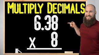 Multiply Decimals By Whole Numbers | Multiplication | How To Multiply Whole Numbers By Decimals