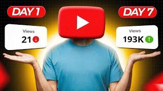 I Unfreeze a Dead Channel In Just 7 Days Challenge (Shocking Result) 