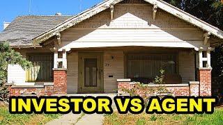 Real estate agent vs investor