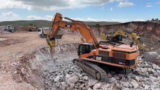 Caterpillar 385C Excavator With Epiroc HB10000 Hydraulic Breaker - Sotiriadis Construction Works 4k