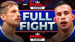 Unbelievable Lightweight Fight! | Jakub Kaszuba v Daniele Scatizzi | Full Fight | PFL Europe 3 2024