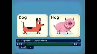 Nick Jr. OG Rhyming Final Part Bumper (Miss Spider's Sunny Patch Friends Ver.) (2009) (Incomplete)