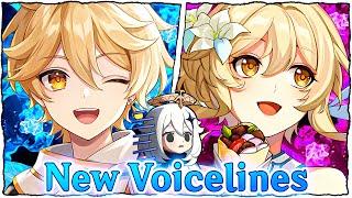 Aether and Lumine New Natlan Voice lines Just HIT Different | ft. Ajaw, Paimon | Genshin Impact 5.0