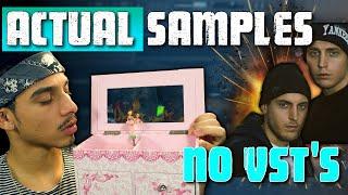 How to ACTUALLY Make Samples Like Cubeatz ,Frank Dukes and Oz !!! | FL Studio Tutorial 2019