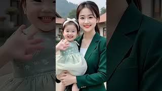 A soft smile, sun-kissed skin, eyes full of calm #TieuYenFamily #beautiful #cute #baby #ytshorts