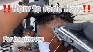 HOW TO FADE HAIR | HIGH FADE | SKIN FADE | BALD FADE | COARSE HAIR | STEP BY STEP | HAIRCUT TUTORIAL