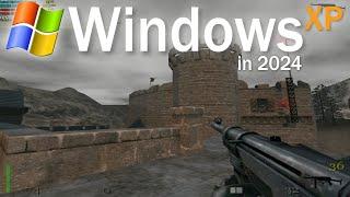 Windows XP Gameplay: Return to Castle Wolfenstein