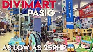 DIVIMART PASIG: Furnitures and House Decorations | It’s Like DAPITAN ARCADE ( As low as 25php)