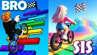 This Bike Racing Game is One of the BEST Roblox Obbies!!