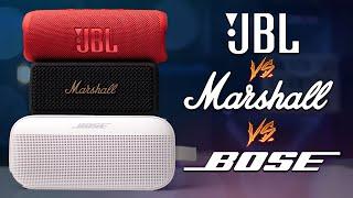 Marshall Emberton 2 VS Bose Soundlink Flex & JBL Flip 6 - [Sound Test]