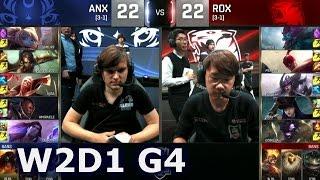 ANX vs ROX - Worlds 2016 W2D1 Group A | LoL S6 World Championship Week 2 Day 1 ANX vs Rox Tigers