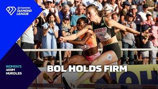 Femke Bol holds firm in first race back over 400m Hurdles in Stockholm - Wanda Diamond League