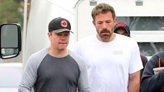 Ben Affleck Focusing On New Film With Matt Damon Ahead Of Wedding With Jennifer Lopez