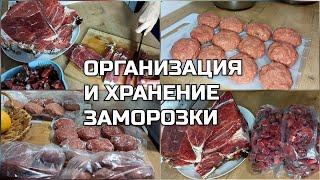 ОРГАНИЗАЦИЯ и ХРАНЕНИЕ ЗАМОРОЗКИ◾ ХРАНЕНИЕ В МОРОЗИЛЬНОЙ КАМЕРЕ◾ЗАГОТОВКИ из МЯСА В ПРОК◾март 2022