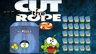 Cut The Rope 1, Season 1 (4 Magic Box-Caja de Magia 1-25) 3 Stars- JhoSeSaRo