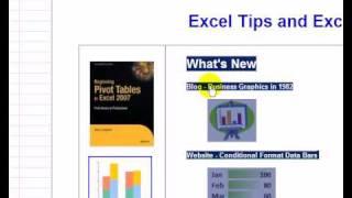 Copy Data From Web Browser to Excel