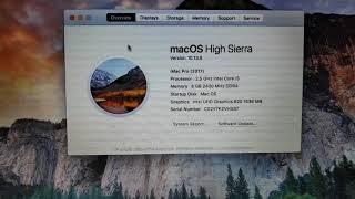 Acer E5 475G i5 Hackintosh + EFI