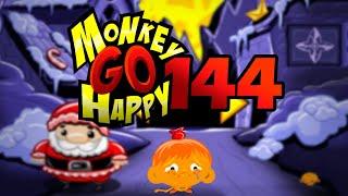 Игра "Счастливая Обезьянка 144" (Monkey GO Happy 144) - прохождение