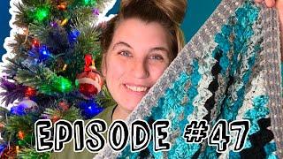 Hobby Lobby Trip, Putting Up The Christmas Tree, Cross Stitching & More! - Vlog