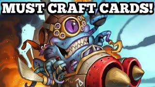 The MUST CRAFT cards from Perils in Paradise!