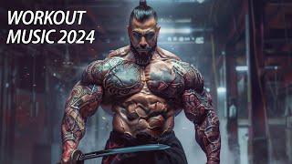 WORKOUT MOTIVATION MUSIC MIX 2024  POWERFUL HIPHOP TRAP & BASS  GYM WORKOUT MUSIC