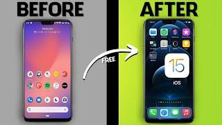 How to Turn Android into an iPhone COMPLETELY! (no root)