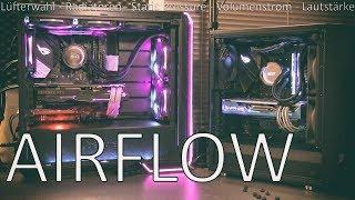 Wie funktioniert Airflow im PC? (+ Wahl der richtigen Lüfter)