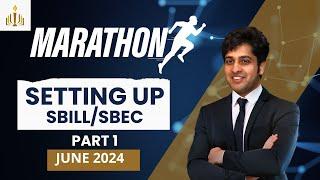  SBILL/SBEC Marathon Part 1  | CS Executive June 24 | CS Zubair Jahangir | In English 