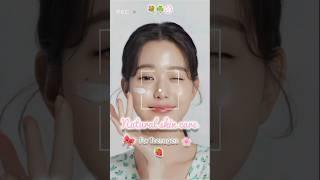 Natural skin care For Teenagers #skincare #selfcare #diy #homeremedies #youtubeshorts #aesthetic 