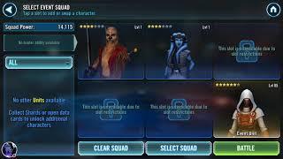 Revan event - Tier 1 complete - Gear level 1