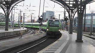 Züge in Köln HBF (FULL HD)