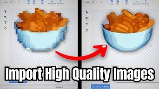 How to Fix Image Pixelation Problem in Scratch