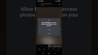 MiUI 12.5 Video Player asking to use Mi Video
