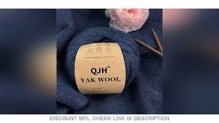 300gram Natural Mongolian Yak Wool Down Organic Mongolian Premium Yak Wool Yarn DIY Handmand Undyed