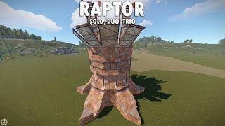 RAPTOR | FLOOR STACKING THE BEST SOLO/DUO/TRIO RUST BASE