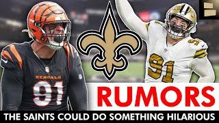 Trey Hendrickson Trade Rumors: The Saints Have The Chance To Do The Funniest Thing Ever...