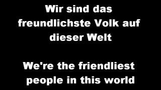 Die Prinzen - "Deutschland" mit Lyrics 