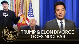 Trump and Elon’s Messy Divorce Goes Nuclear: Epstein Accusations and a Push for Impeachment