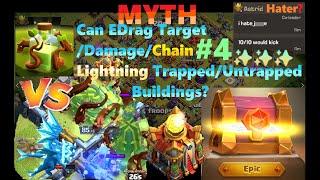  Can Electro Dragon Hit / Damage / Chain Trapped Buildings? \\ Debunking CoC Myths #A #4 // CoC #4